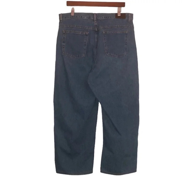 VINTAGE L.L. BEAN Sz 18 Reg. Women's Plus Size Light Wash High Waisted Mom Jeans - Picture 6 of 7